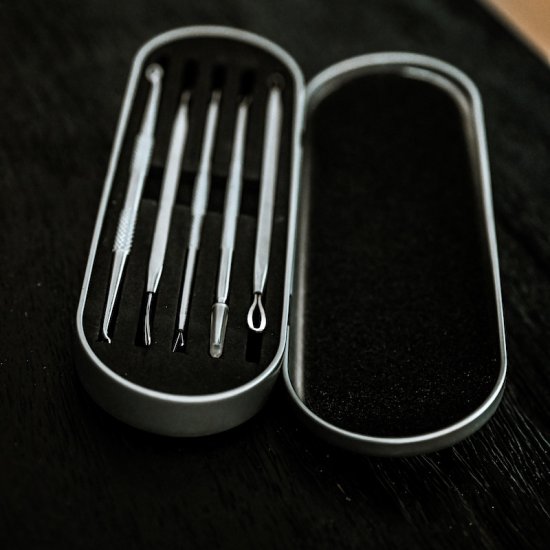 Pormaskborttagningsset med 5 verktyg - Klicka på bilden för att stänga