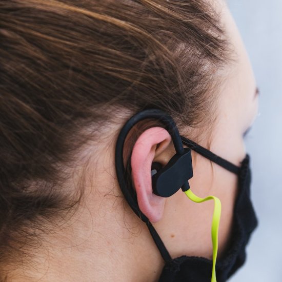 Trådlösa sporthörlurar med Bluetooth - Klicka på bilden för att stänga