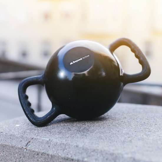 Water Kettlebell med dubbla handtag och justerbar vikt - Klicka på bilden för att stänga