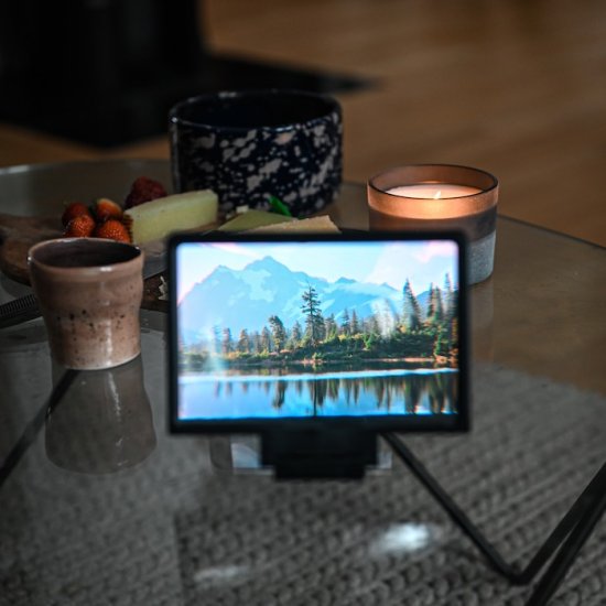 Skärmförstorare för mobiltelefon - Klicka på bilden för att stänga