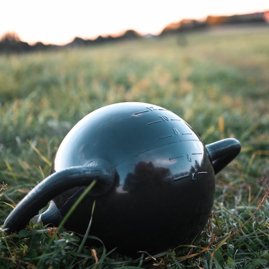 Water Kettlebell med dubbla handtag och justerbar vikt - Klicka på bilden för att stänga