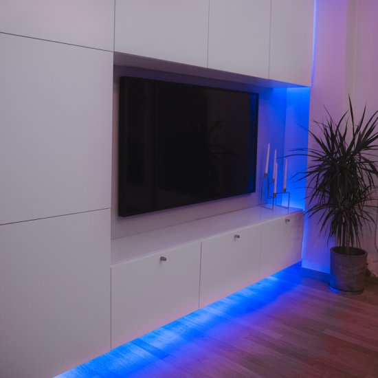 Aktiv LED-amblight för TV eller hembelysning - Klicka på bilden för att stänga