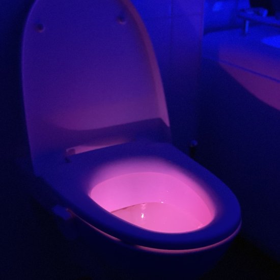 LED-belysning för toalett & badrum - Klicka på bilden för att stänga