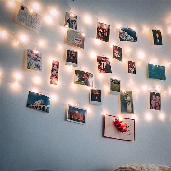 LED-belyst fotovägg (40 bilder) - Klicka på bilden för att stänga