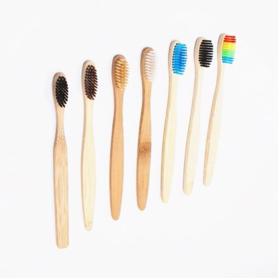 Bambu tandborste (7-pack) - Klicka på bilden för att stänga
