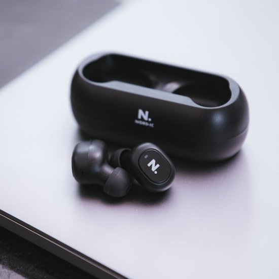 True Wireless Hörlurar - Klicka på bilden för att stänga