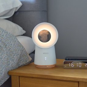 Nattlampa med luftfuktare Nattlampa med luftfuktare