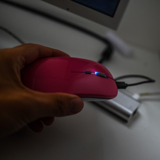 Trådlös mus till dator/laptop - Klicka på bilden för att stänga