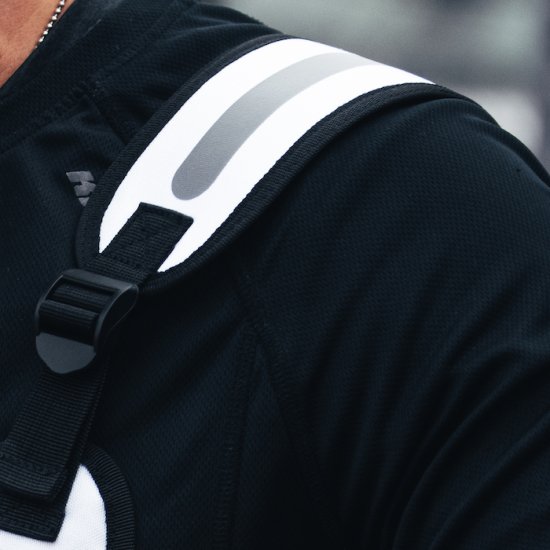 Vattentät reflexväst med fickor - Klicka på bilden för att stänga