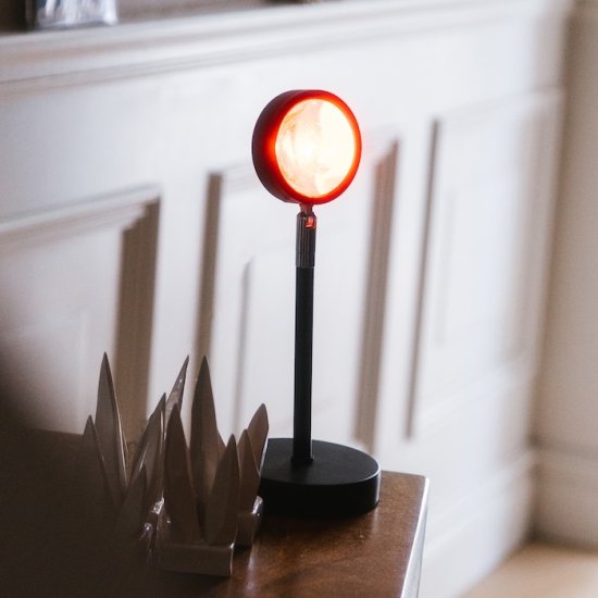 Sunset Lamp - Solljuslampa - Klicka på bilden för att stänga
