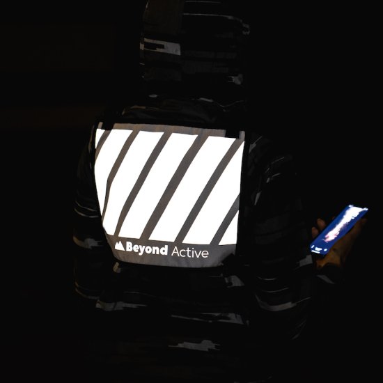 Vattentät reflexväst med fickor - Klicka på bilden för att stänga