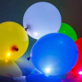 LED-ballonger med ljusövergång (10 st)