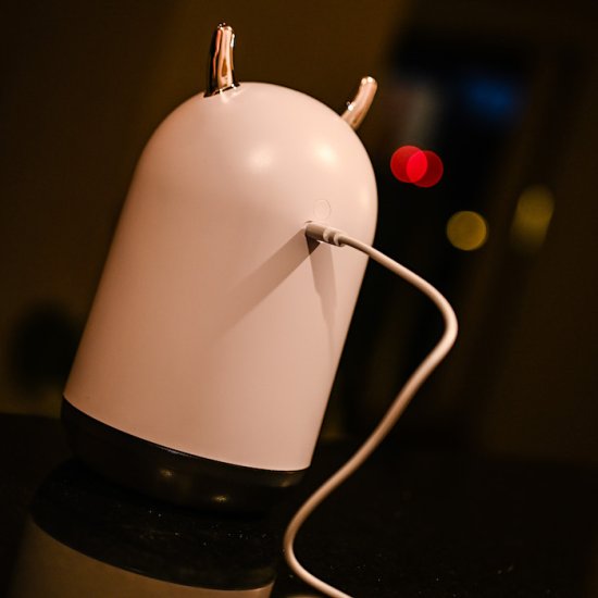 Luftfuktare med nattlampa - Klicka på bilden för att stänga