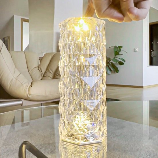 Trådlös Bordslampa Prisma - 16 färger - Klicka på bilden för att stänga