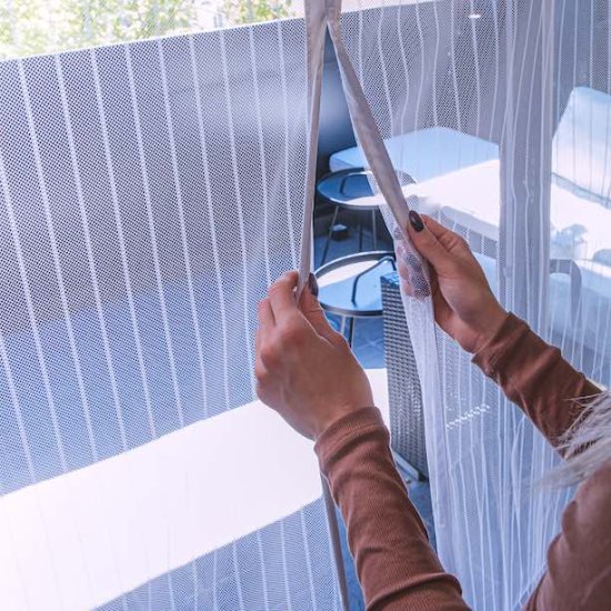 Magnetiskt Myggnät för dörr - Klicka på bilden för att stänga