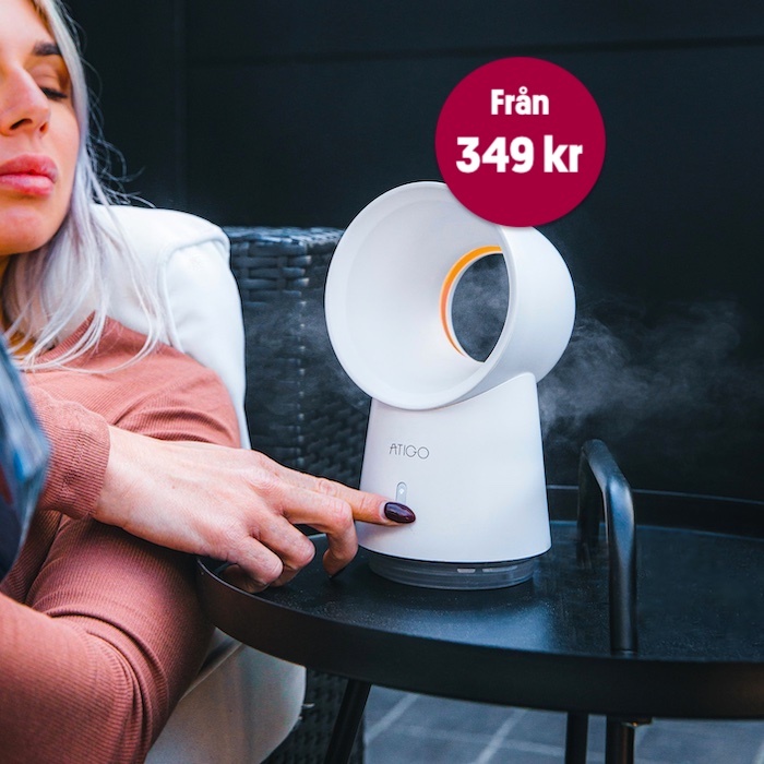 Atigo AIR - Bladlös Fläkt (2026 edition)