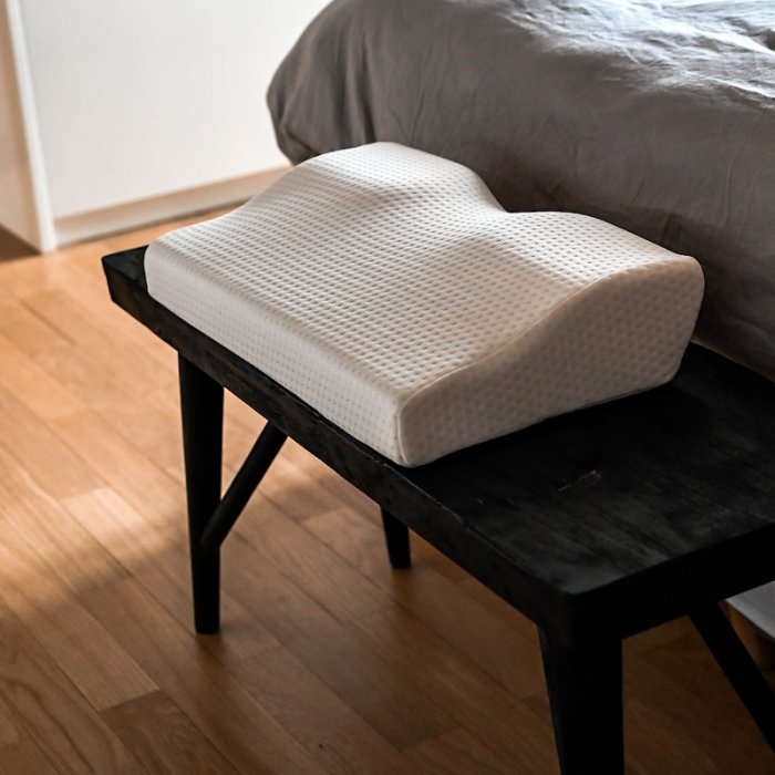 Formande nackkudde med Memory Foam