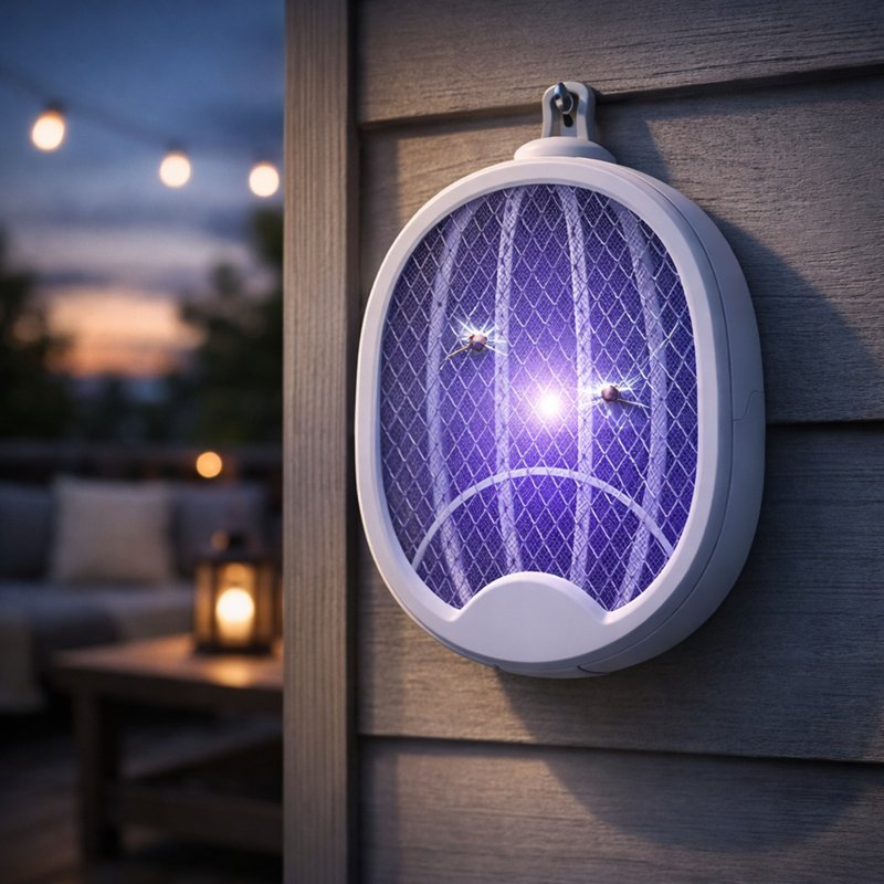 Elektrisk myggdödare UV-ljus (Uppladdningsbar)