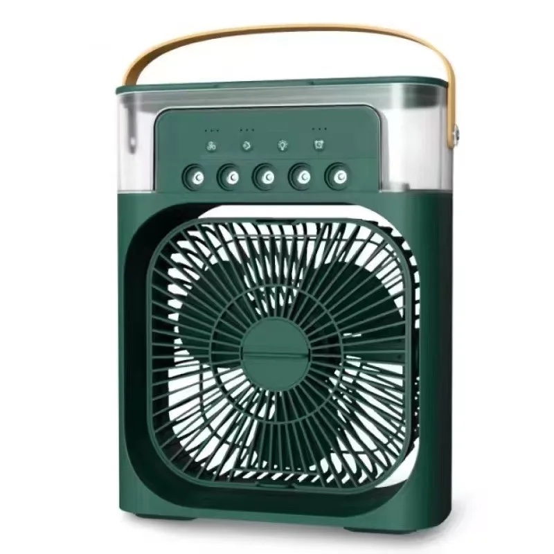 Smart Luftkylare med Mist & LED-belysning