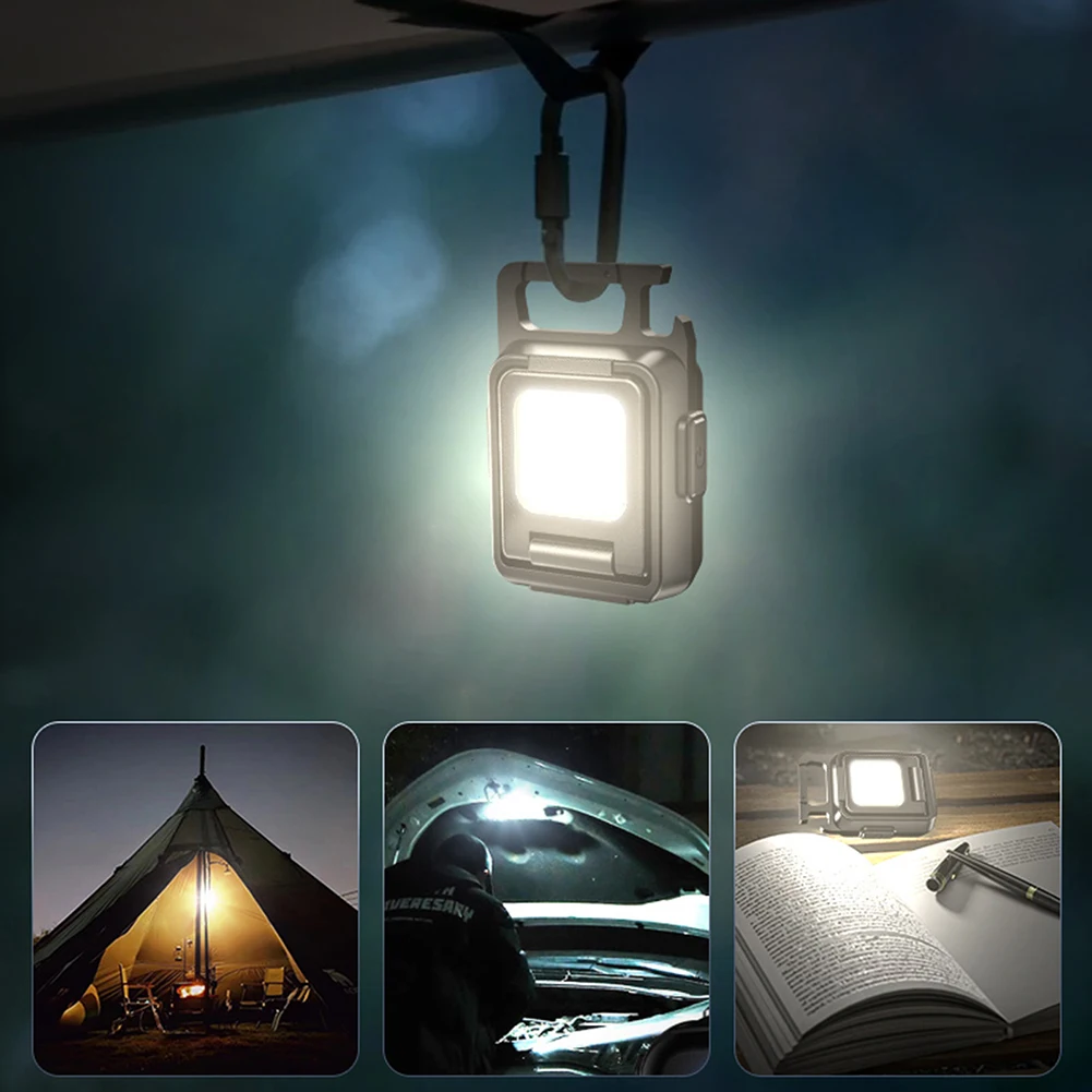 Vattentät outdoor-ficklampa USB