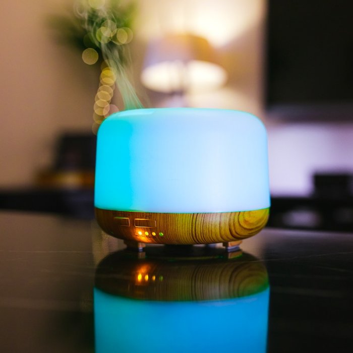 Aroma Luftfuktare med LED-belysning