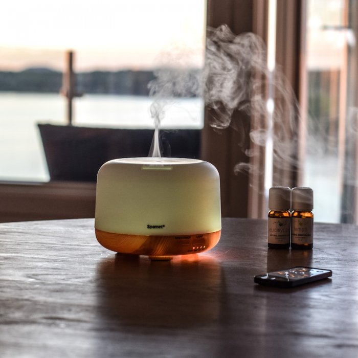 Aroma Luftfuktare med LED-belysning