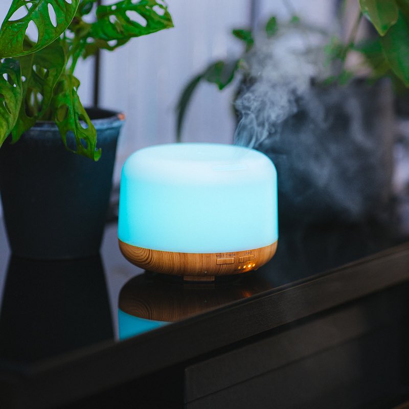 Aroma Luftfuktare med LED-belysning
