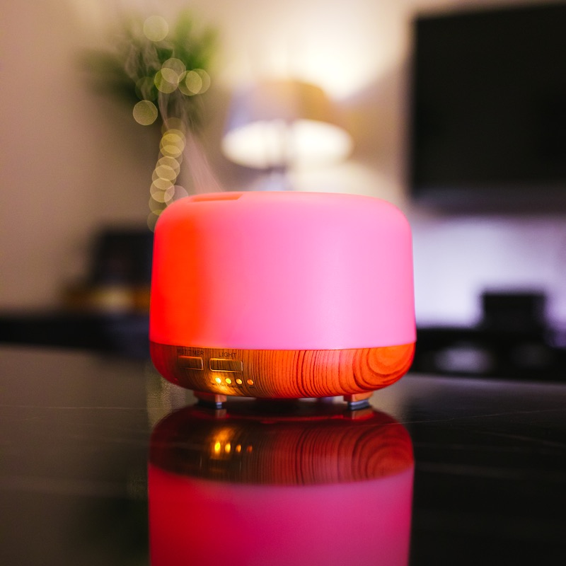 Aroma Luftfuktare med LED-belysning