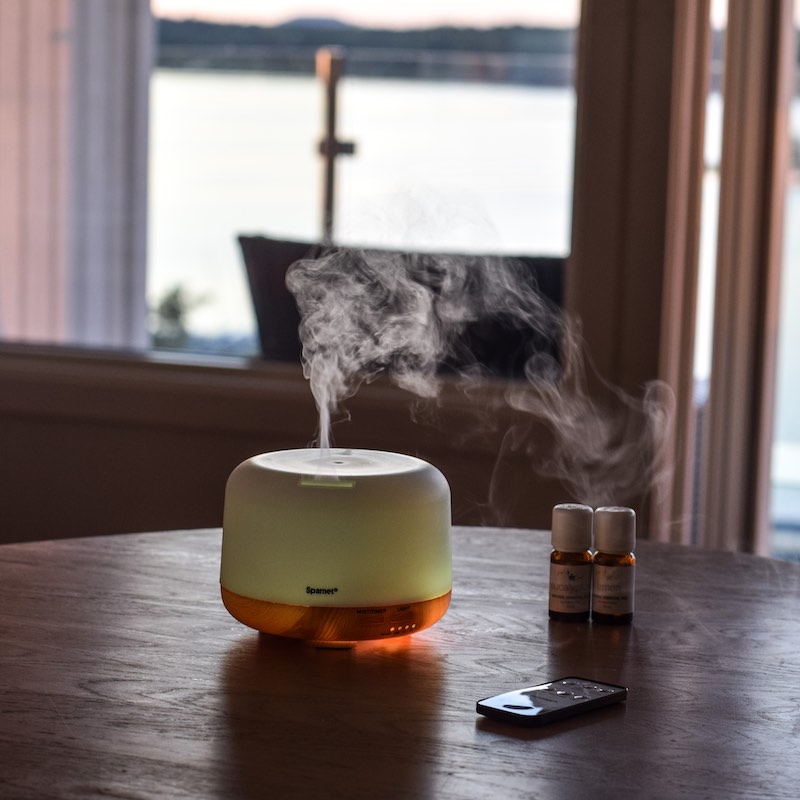 Aroma Luftfuktare med LED-belysning