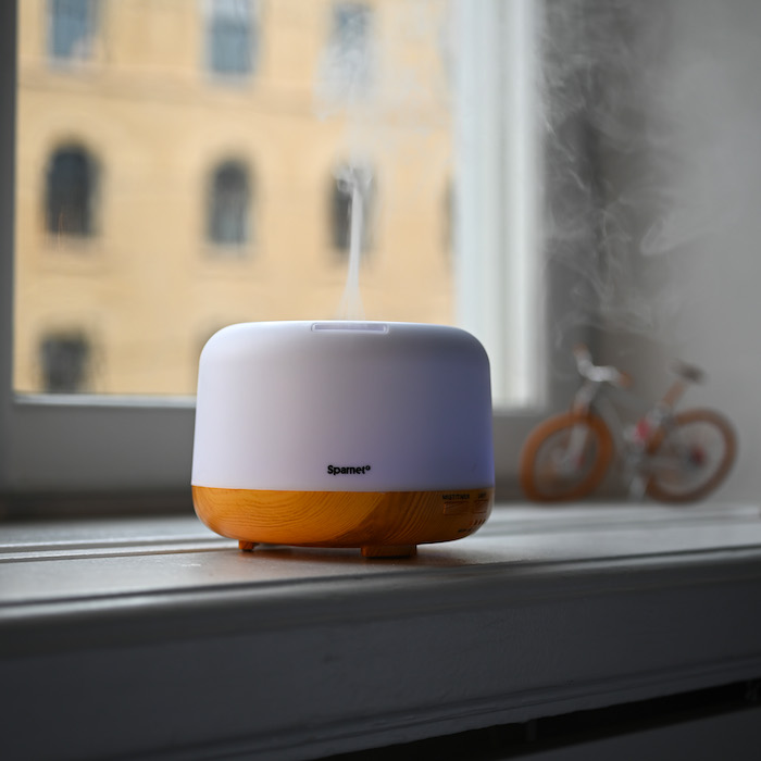 Aroma Luftfuktare med LED-belysning