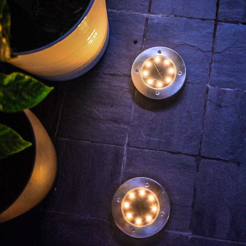 Solcellsdrivna Spotlights V2 (3-pack)