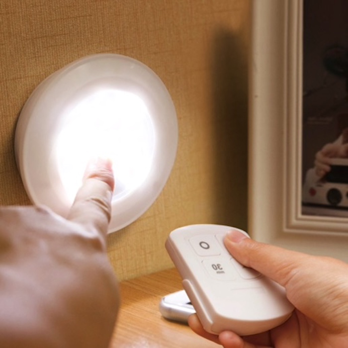 Batteridrivna LED-spotlights (3 st)