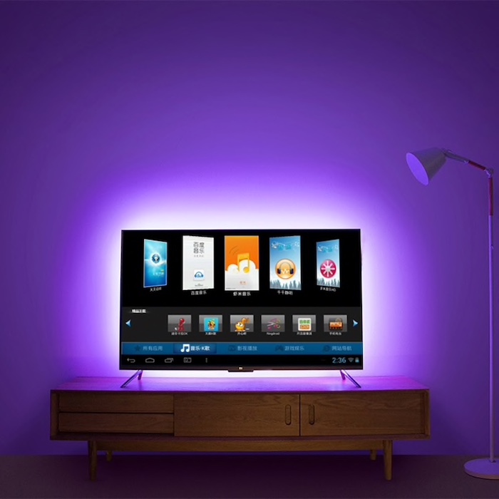 LED-amblight för TV eller hembelysning